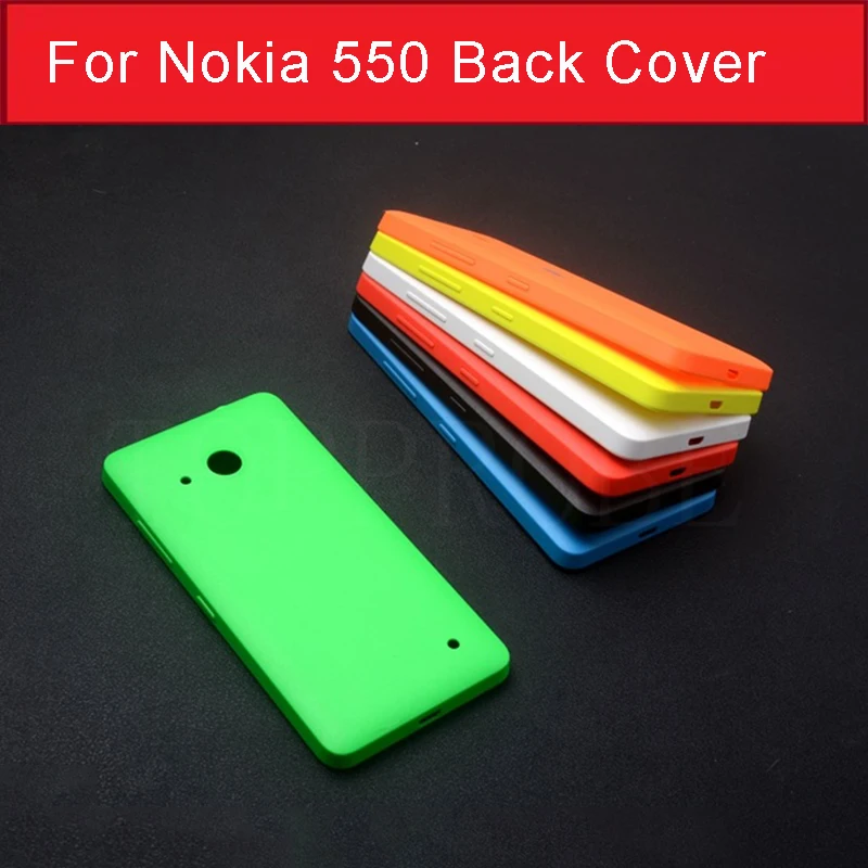 

Rear battery door housing for Microsoft lumia 550 back cover For nokia 550 rear cover back case + 1pcs screen film