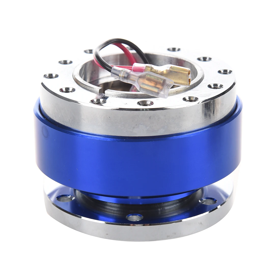 

AUTO Universal Car Auto Steering Wheel Quick Release Hub Adapter Snap Off Boss Kit Blue