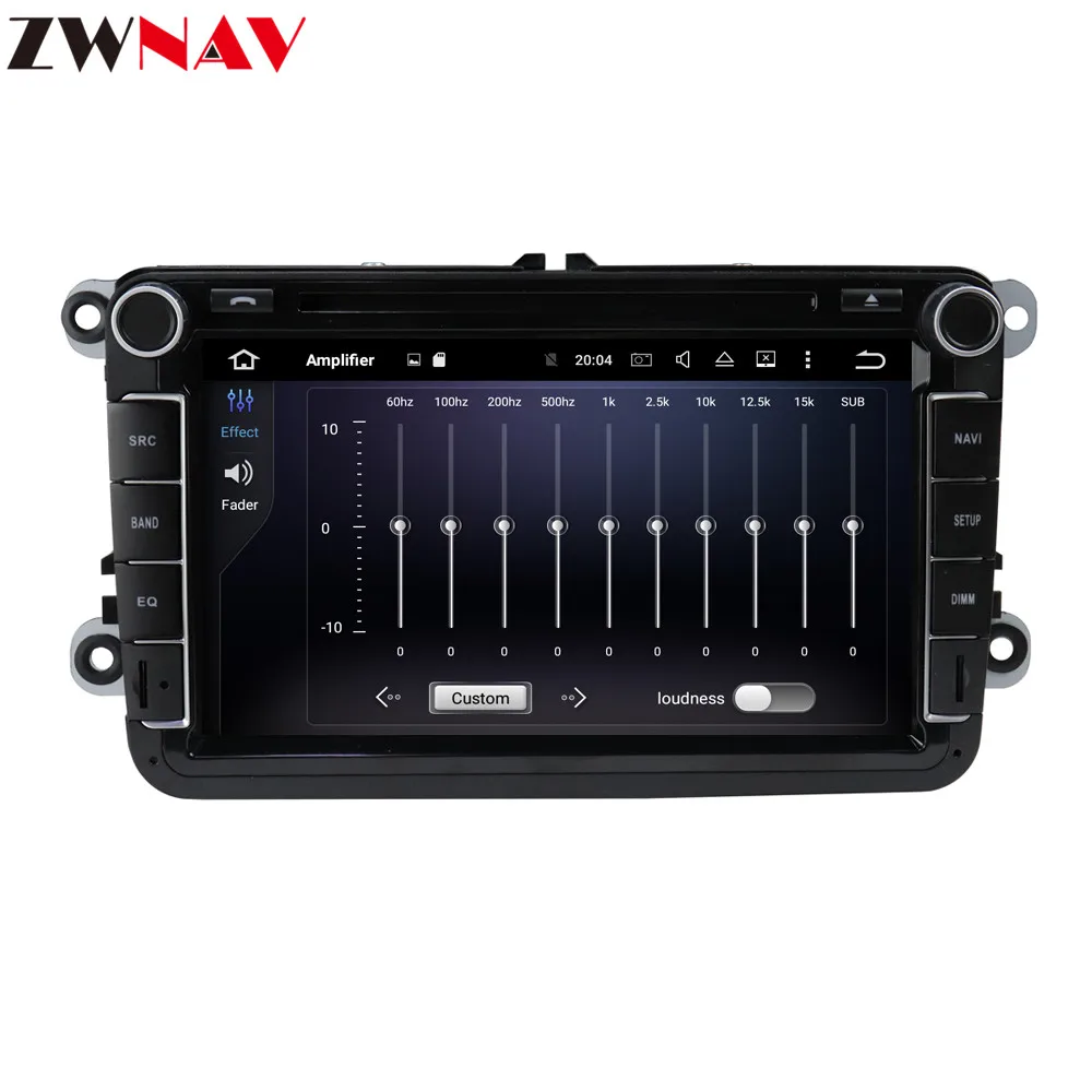 Sale 2 Din Car Multimedia Player Android 9.1 Auto Radio For Skoda/Seat/Volkswagen/VW/Passat b7/POLO/GOLF 5 6 DVD GPS audio recorder 4