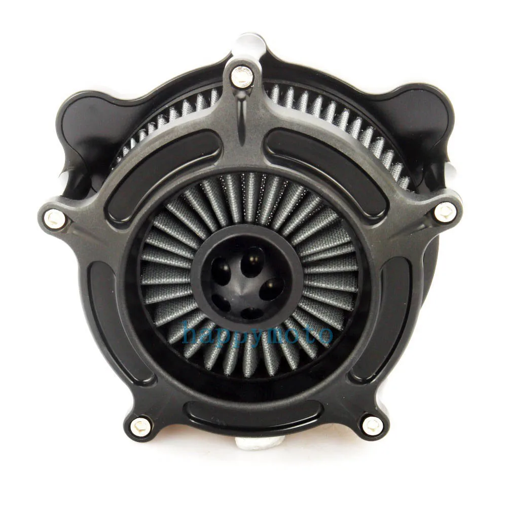 Motorcycle BLACK spike air cleaner street glide air filter electra glide road king air intake for harley touring 2017-2018 Motorcycle BLACK spike air cleaner street glide air filter electra glide road king air intake for harley touring 2017-2018