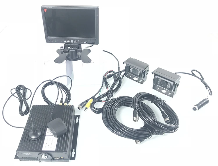 Cartão Dupla Monitoramento 1-4 Canal Coaxial Ahd960p Megapixel Sistema Host 3g Gps Caminhão Engenharia - Escavadeira Suíte sd hd 14 High Quality Automóveis e motos