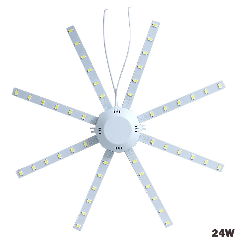 5730SMD Светодиодная потолочная лампа 12 Вт 16 20 24 энергосберегающая ожидаемая 220 В