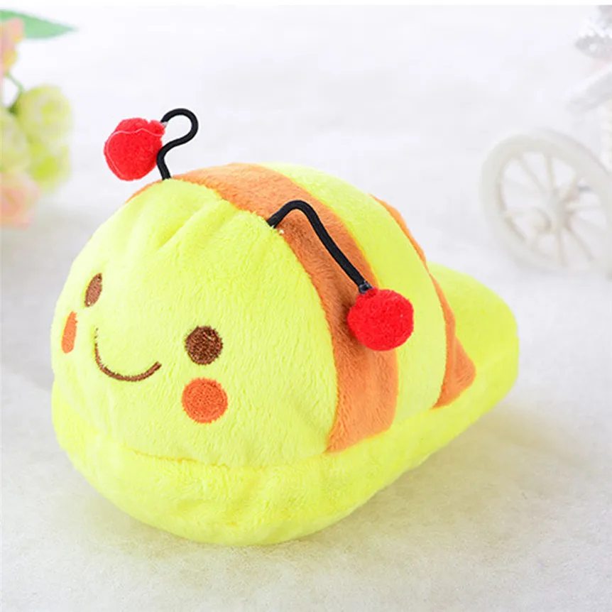 

Lovely Shoes Shape Plush Dog Toy Cartoon Animal Slipper Sound Toys Puppy Cat Chew Squeaker Chewing Toys Pet Products 9214#