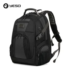 Рюкзак YESO для ноутбука, вместительный, многофункциональный, водонепроницаемый, 15,6 дюйма, для подростков, Деловой, Повседневный, дорожный рю...(China)