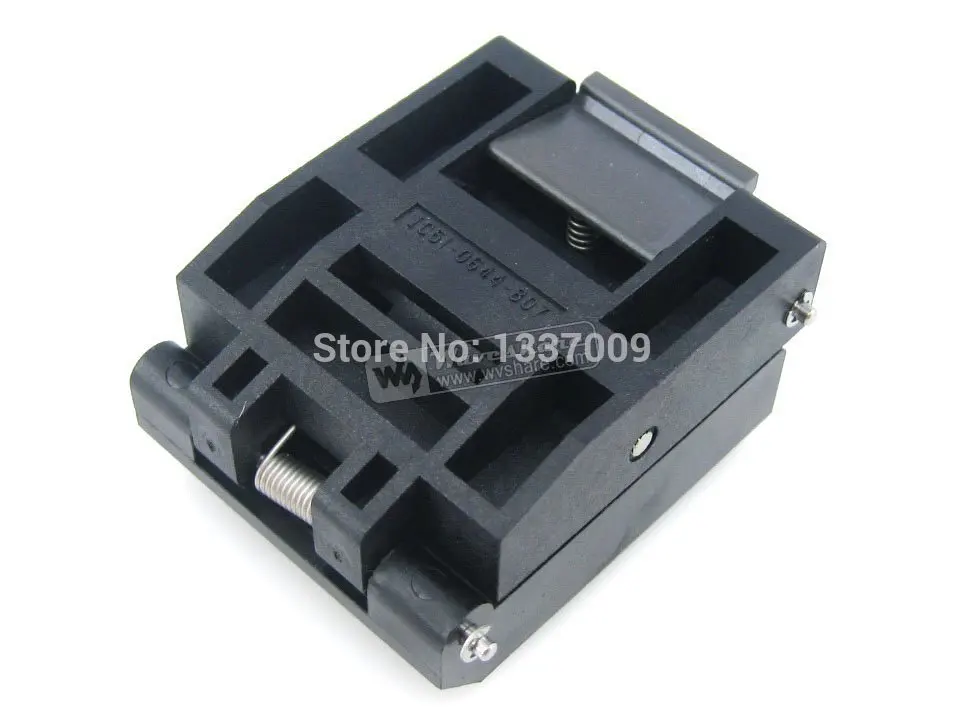 IC51-0644-807 QFP64 PQFP64 TQFP64 FQFP64 QFP Yamaichi IC Испытания burn-в Гнездо Адаптера Программирование