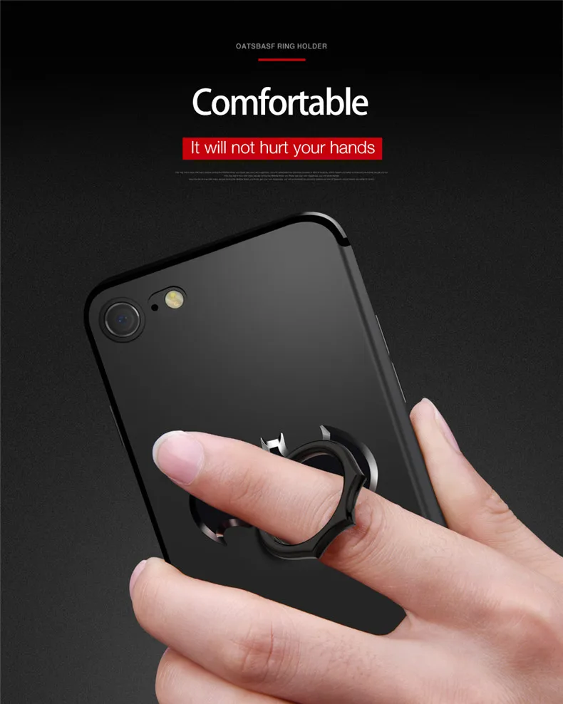 Роскошный Бэтмен Алюминиевый металлический Универсальный палец кольцо смартфон мобильный сотовый телефон ручная настольная подставка для iPhone 8 7 Xiaomi mi8 держатель