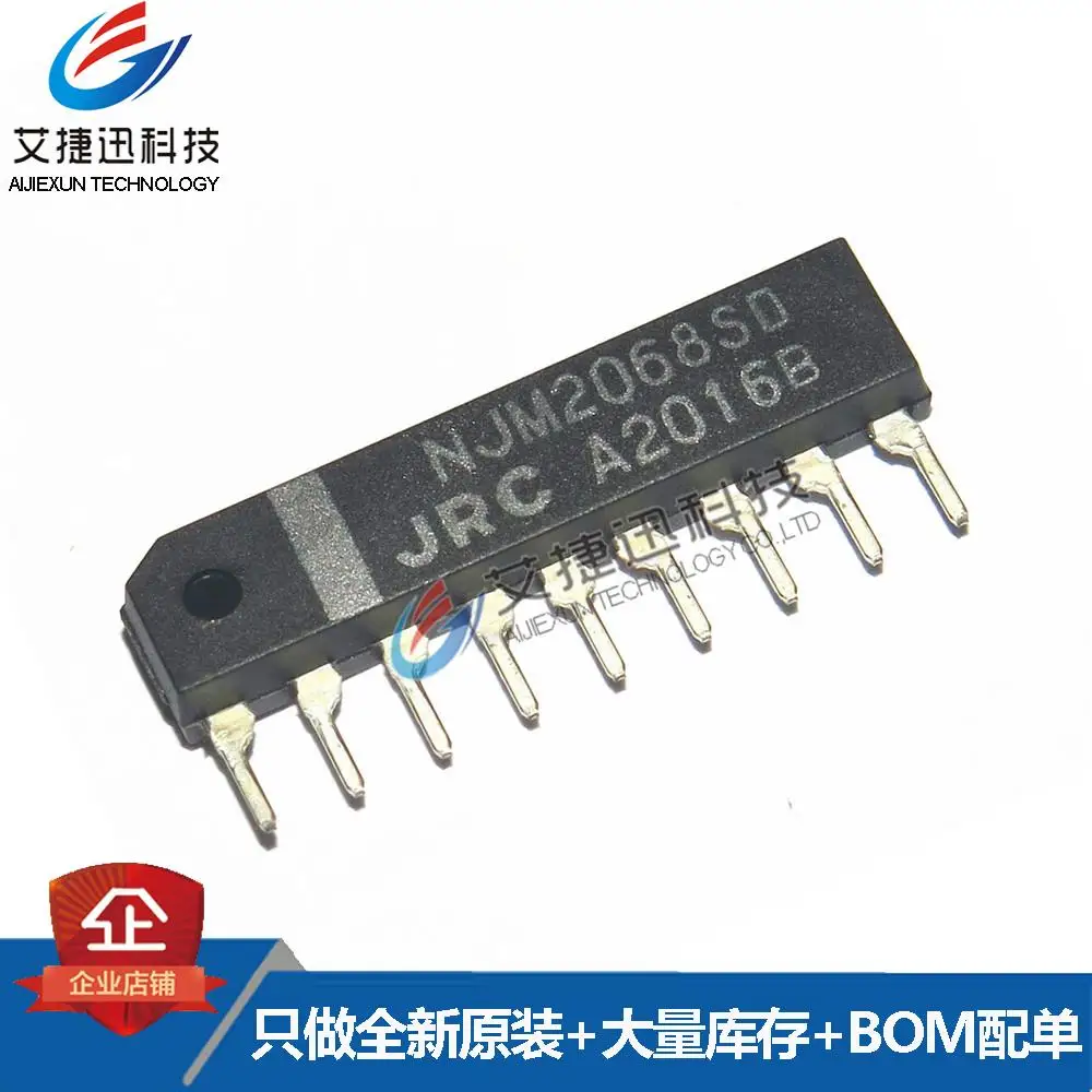 Njm2068sd CCI Integrated Circuit Sip-9 Njm2068sd CCI Integrated Circuit Sip-9