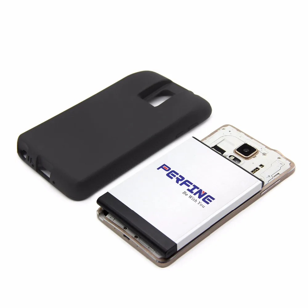 N9100 EB BN916BBC Расширенный аккумулятор + черный чехол для Samsung Galaxy Note 4 Duos N9106W N9108V N9109V