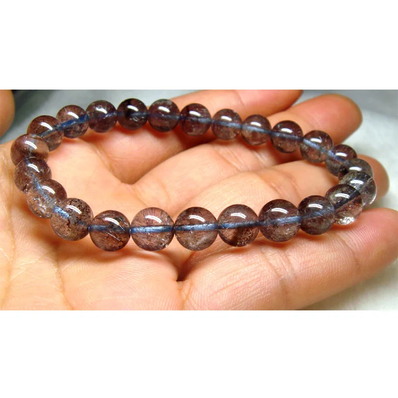 Natural Blue Super Seven Bracelet Round Loose beads 7.5mm Beads