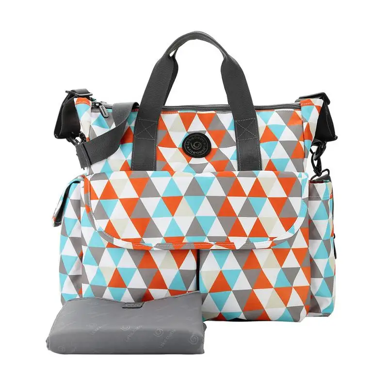 

Mummy Bag Multi-function Large Capacity Portable Crossbody Single Shoulder Bag Large Capacity Diaper Bag With Stroller Straps
