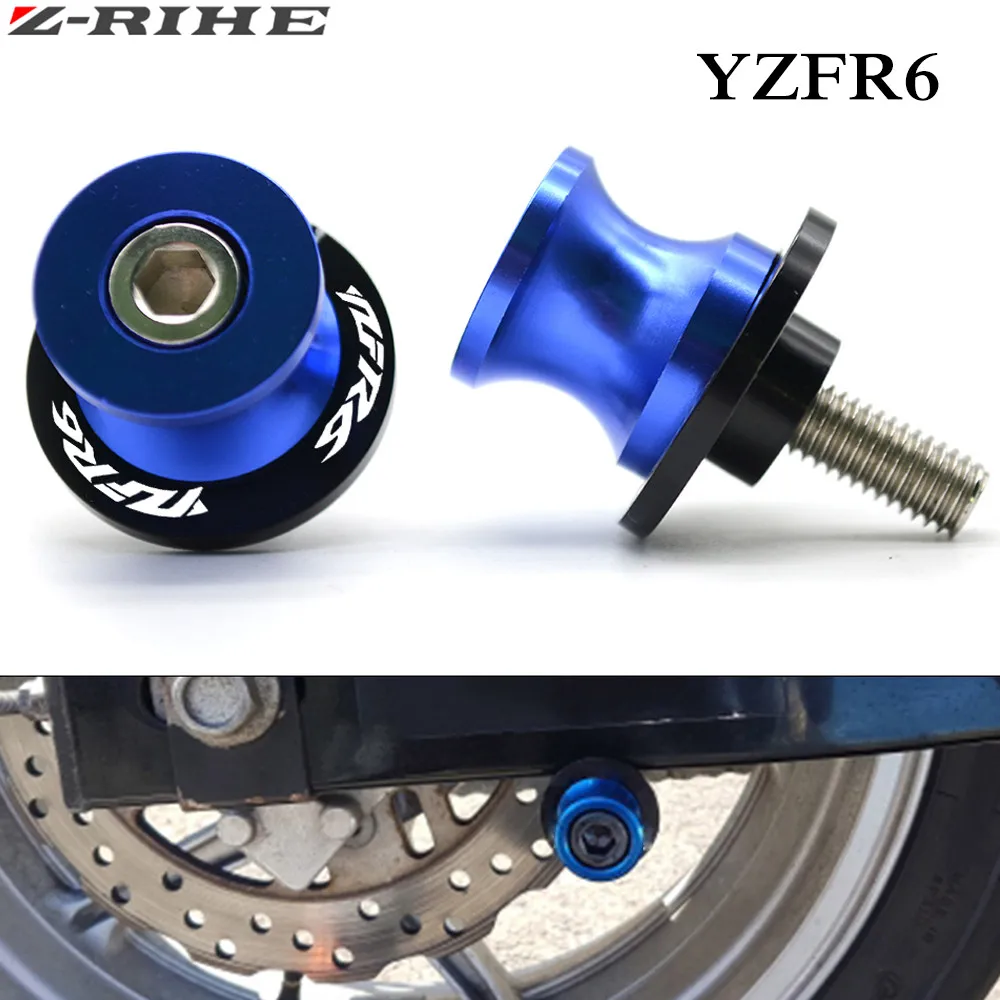

For Yamaha R6 YZFR6 YZF-R6 1998-2014 2015 2016 CNC Aluminum Swingarm arm Spools Sliders For Yamaha R6 YZFR6 YZF-R6