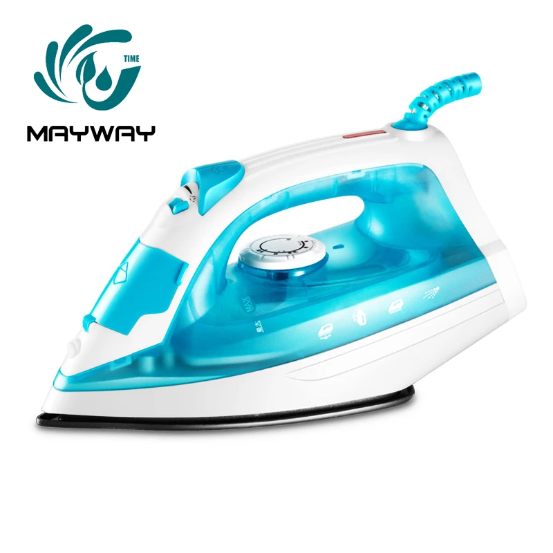 

1200W Mini Portable Electric Steam Iron For Clothes Multifunction Adjustable Ceramic soleplate iron for ironing Travel Home