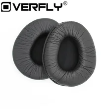 Black Durable Replacement font b Ear b font Pads Cushions 1 Pair Soft Foam Comfortable Earpads