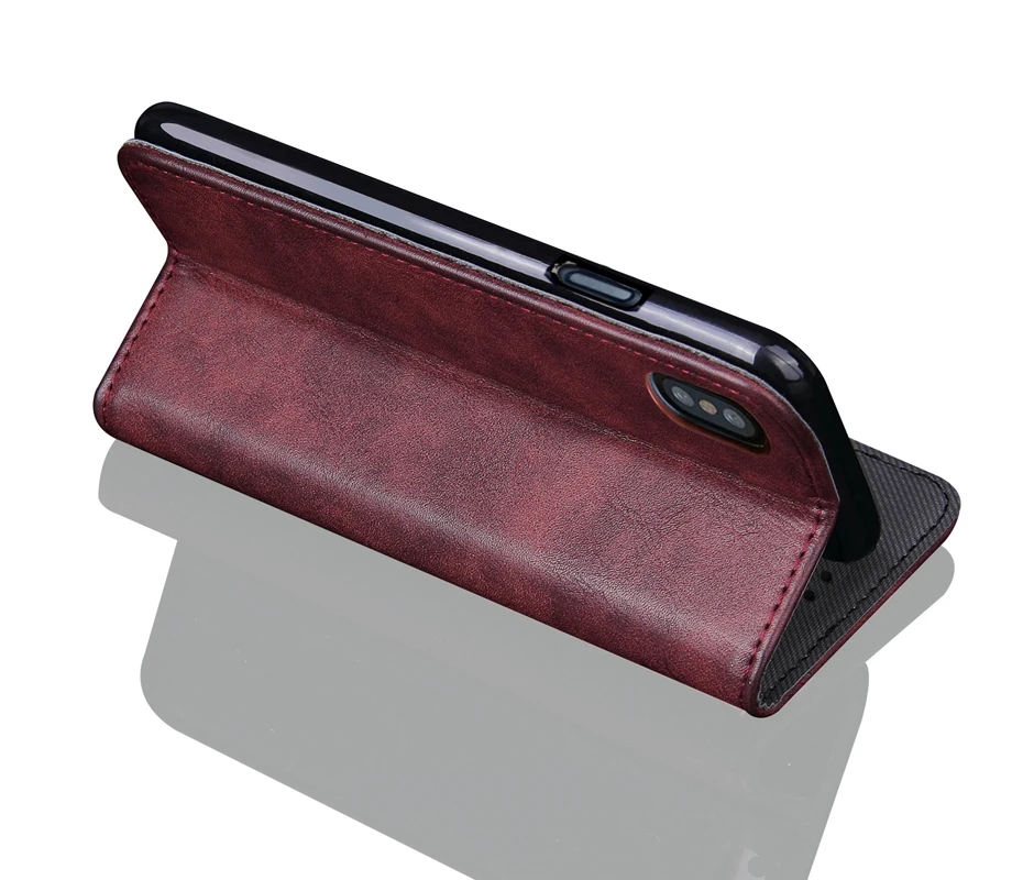 Phone Cases for iPhone 8 i8032 Details (04) PU Leather Phone Back Cover For iPhone8