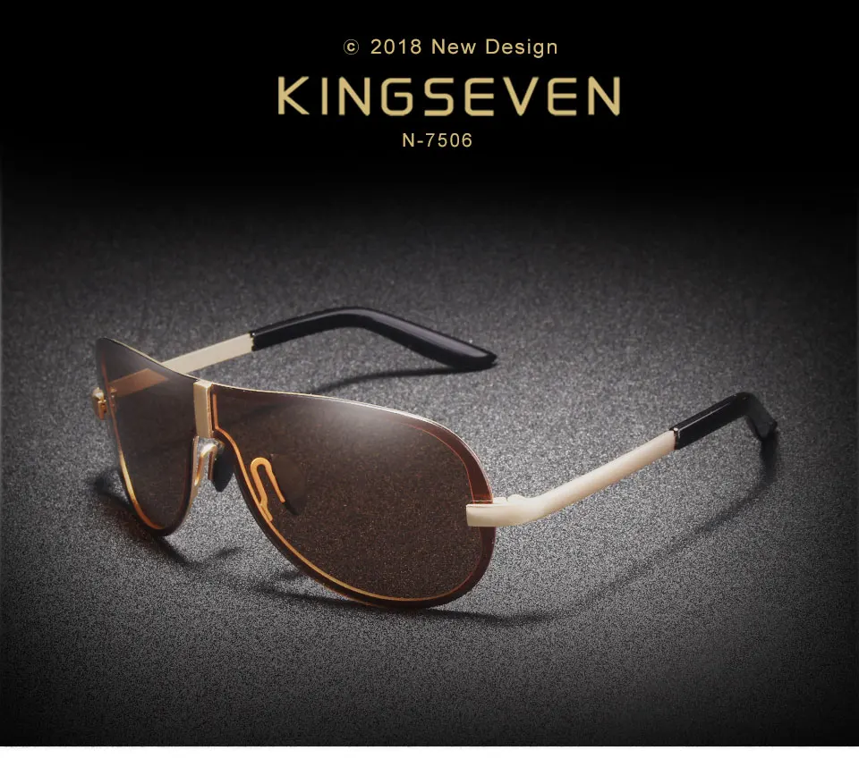KINGSEVEN брендовые дизайнерские солнцезащитные очки мужские поляризованные солнцезащитные очки для вождения мужские аксессуары Oculos de sol masculino