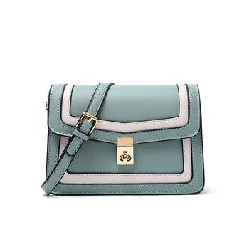 

British style retro color matching Crossbody women bag casual wild commuter business fashion handbags for girl