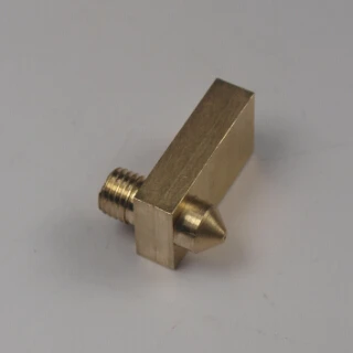 

funssor Ultimaker 2 UM2 Nozzle + Heaterblock 0.4mm Nozzle for DIY 3D pringer copper nozzle 0.4mm nozzle for 1.75 mm