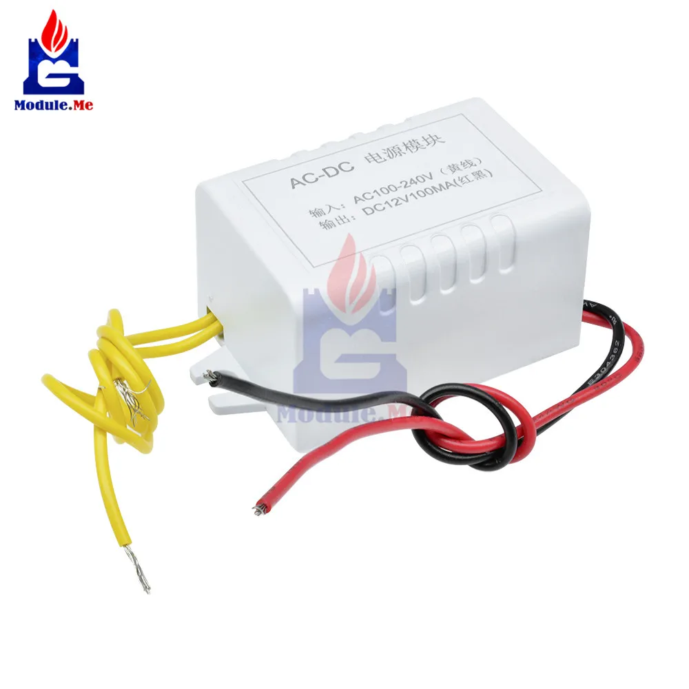 

New Arrival AC-DC Transformer Power Supply Module AC 110 -220 to DC 12V 1A Power Module