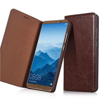 

100% Cow Genuine Leather Cover for Huawei NOVA Case Business Quality Flip Phone Protective Bag Skin for Huawei NOVA