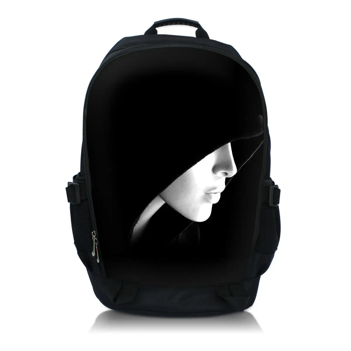 Hot 15.6" Hooded Lady Laptop Backpack Notebook Shoulder Bag Backpack
