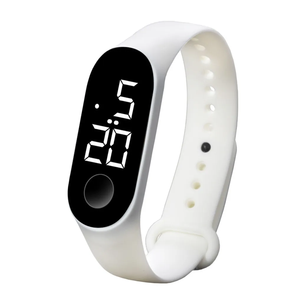 

2019 Fashion Sport Men Women Digiral Watch LED Electronic Sports Luminous Sensor Clock Simple Colorful Watches reloj digital