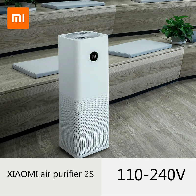 

2017 Xiaomi Mi Air Purifier 2S sterilizer addition to Formaldehyde cleaning Intelligent Household Hepa Filter Smart APP WIFI RC