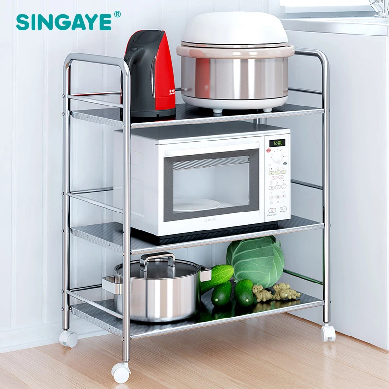 Buy SINGAYE DIY Three Layer Multi function Shelf with