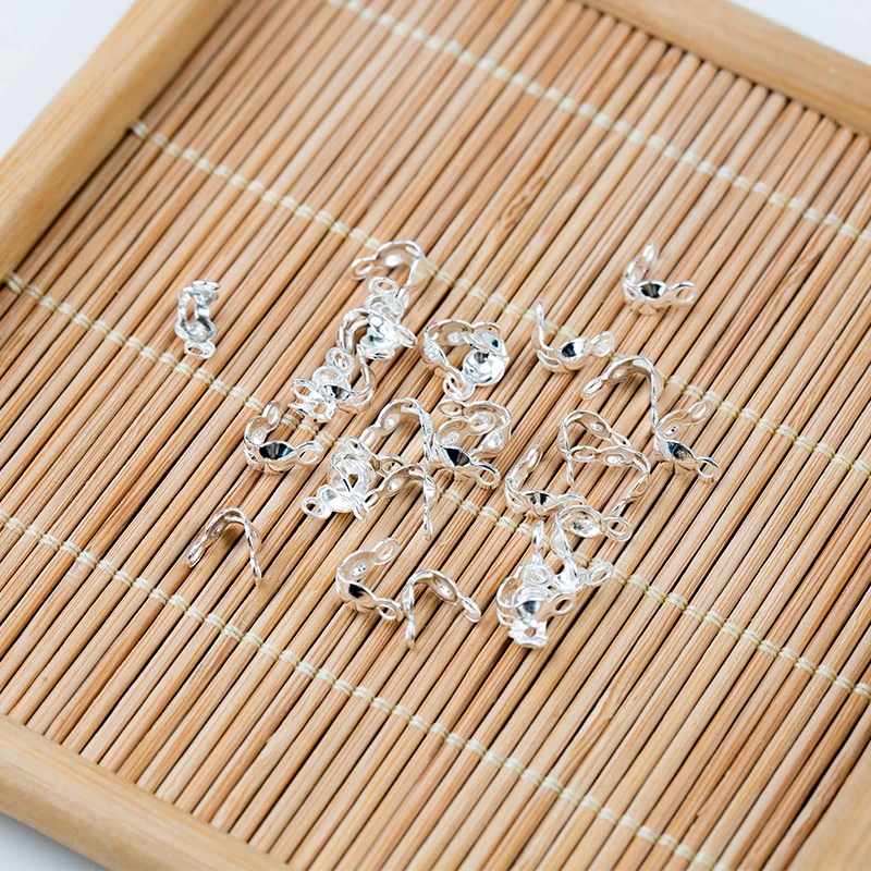 Пара 925 застежки из стерлингового серебра soild серебряные нитки пряжки с зажимом бусины и жемчужные крючки для браслета ожерелье изготовление аксессуаров
