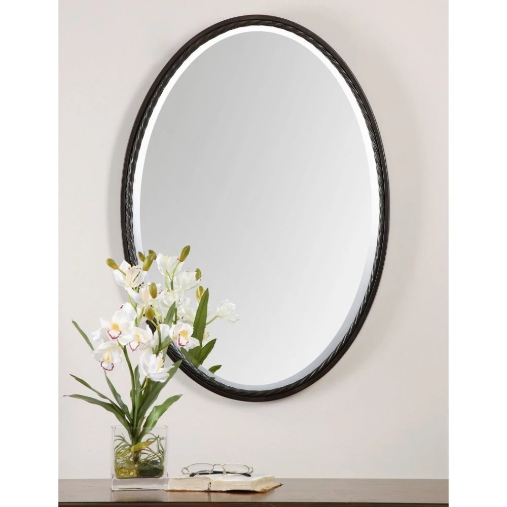 Casalina Oil Rubbed Bronze Oval Mirror (1)