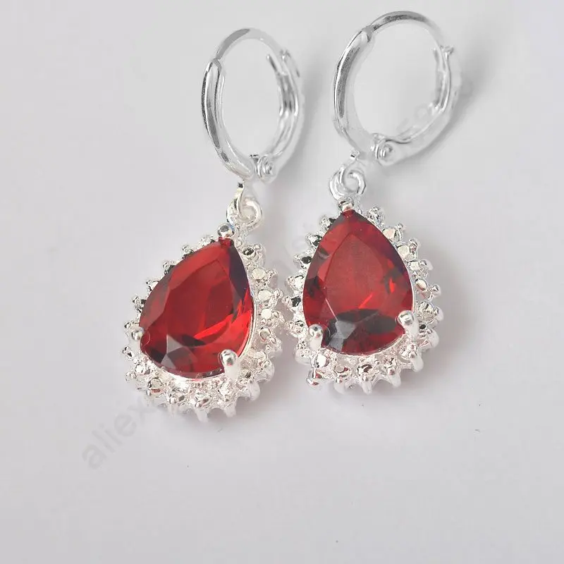 

JEXXI Wholesale Charming CZ Hoop Earrings Shinning Swiss CZ 925 Sterling Silver Hoop Earrings Elegant CZ 925 Earring