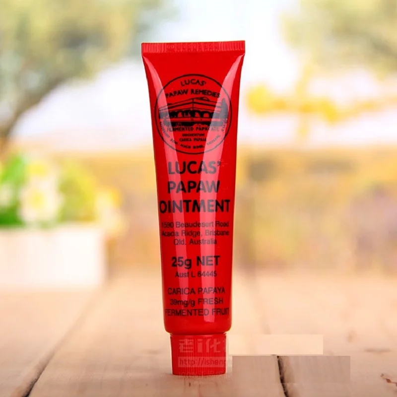 Australia Bestselling Lucas PAPAW Ointment 25g Diaper Rash Cream Applicator Papaya Skin Rash