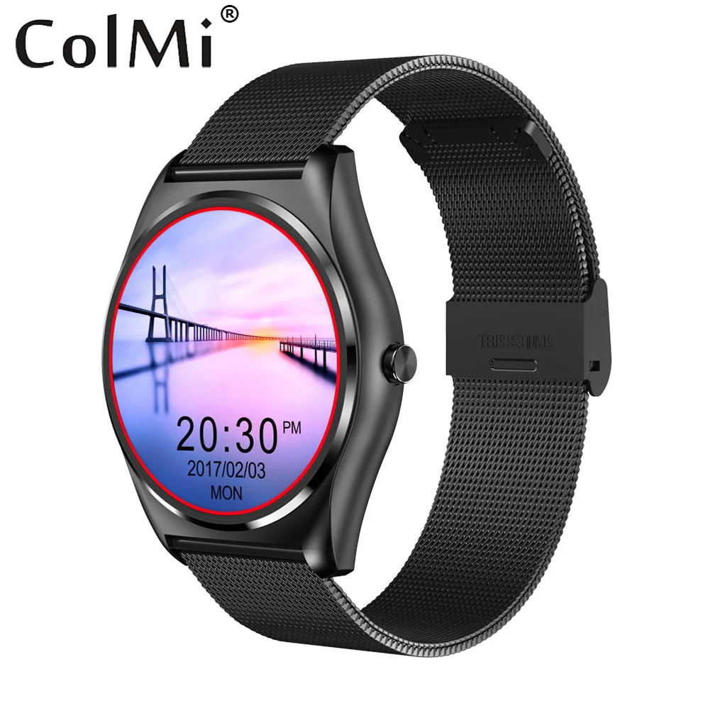 

COLMI Smart Watch N3 Heart Rate Monitor Pedometer Push Message Remote Control Camera for Android IOS Phone Watch