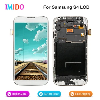 

10Pcs LCD For Samsung Galaxy S4 i9500 i9505 i9515 i337 LCD Display Touch Screen Digitizer Screen+Frame Assembly Replacement