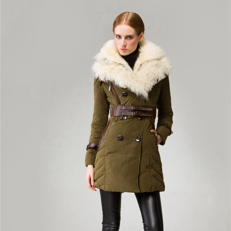 Agneau Manteau Picture Survêtement Bas Hiver Fourrure Européenne Femmes As Col Le Parkas as Veste Picture De Vers topfurmall Vk3095 Double FY8HqwH