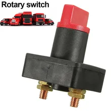 Interrupteur de verrouillage de batterie m22 | Commutateur de commande 100A batterie Master de déconnexion de batterie, interrupteur de commande de voiture Van bateau m22