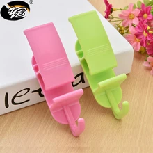 

2pcs/ Kitchen Bathroom Set Washbasin Holder Strength Seamless Sticky Adhesive Hooks Save Space Wall Hook Home Storage