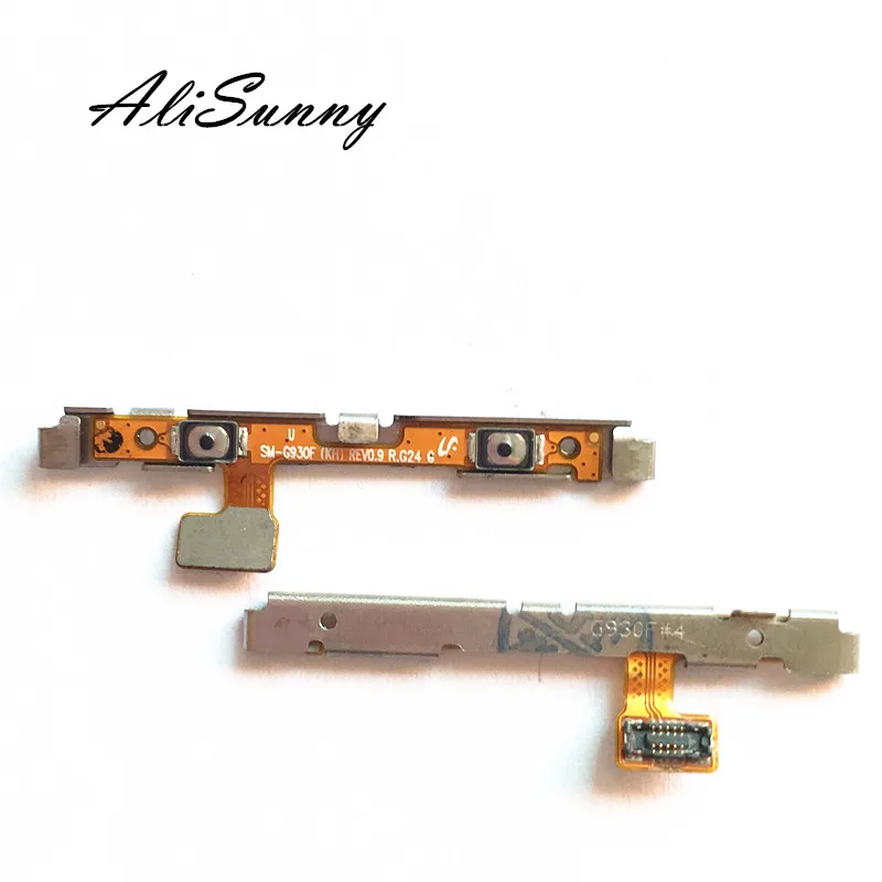 

AliSunny 5pcs Volume Flex Cable for SamSung Galaxy S7 G930F & S7 Edge G935F Volume Key Side Button Repair Parts