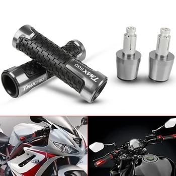 

For YAMAHA TMAX500 TMAX 500 2008-2018 2009 2010 CNC Motorcycles handlebar grips Motorbike handle hand grips and Bar Ends Weights