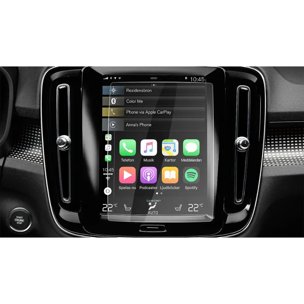 RUIYA screen protector for Volvo XC40 Sensus 8.7inch car navigation