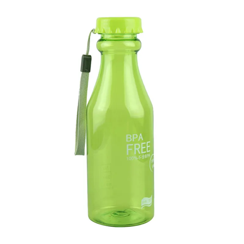 Высокое качество бутылка для воды 550 мл BPA свободный Велоспорт спортивный велосипед, Байк из небьющегося пластика бутылка для воды 1 шт. L528 - Цвет: C