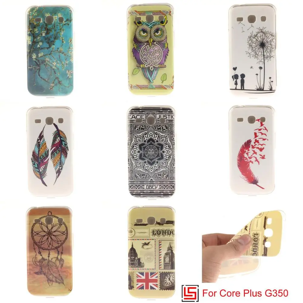 Cheap Ultra Thin TPU Silicone Soft Phone Mobile Cell Case coque Cover Bag For Samsung Samsu Galaxy Core Plus G350 SM-G350 G 350 |