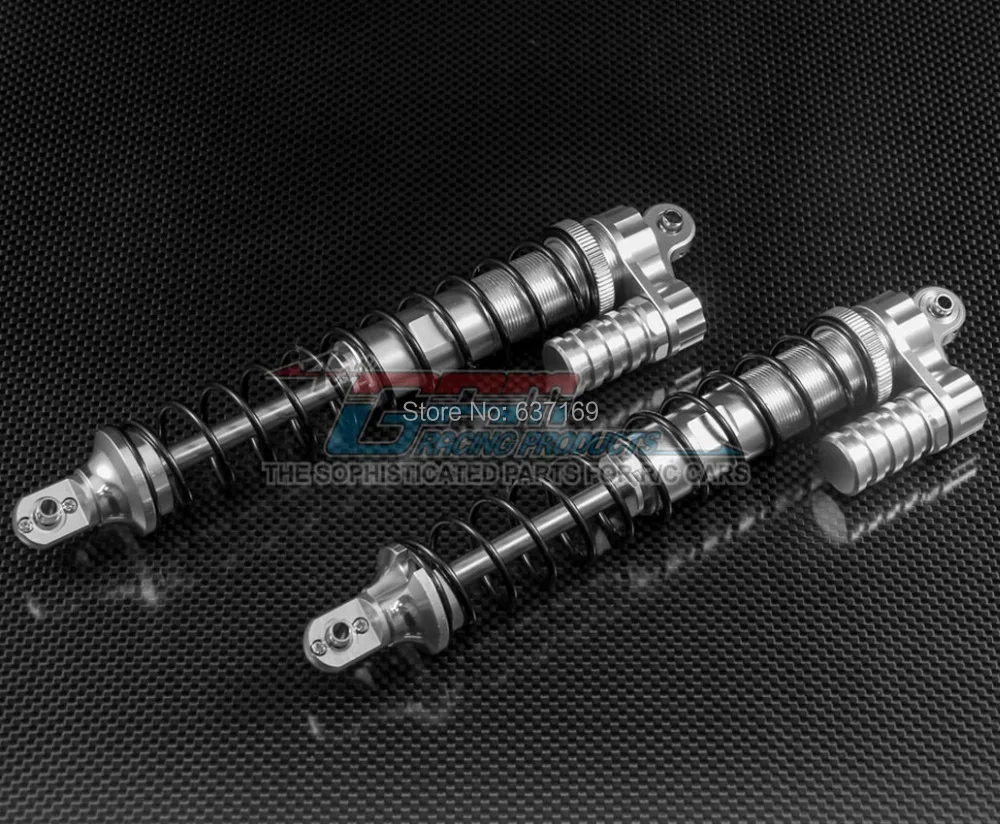 

HPI BAJA 5S ALUMINUM FRONT PIGGYBACK SHOCKS ALLOY BALL ENDS 1PAIR BJ186F/L-S