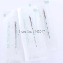 Fresshipping 100 шт./лот 7 плоским традиционный профессиональный губ иглы для постоянного Макияж машины