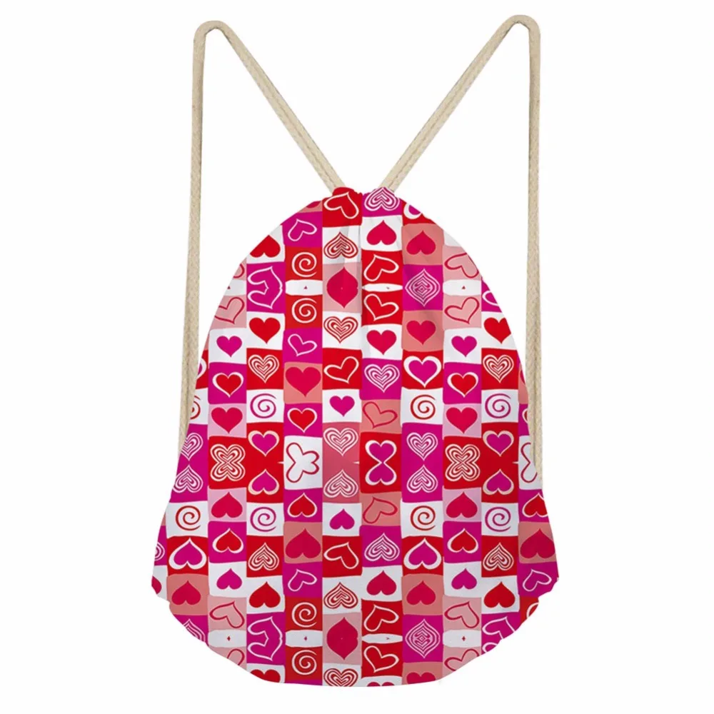 Бесшумный дизайн сетчатый ткацкий синий красный простой персональный 3D Тропический Рюкзак с принтом для женщин девочек Новая сумка на