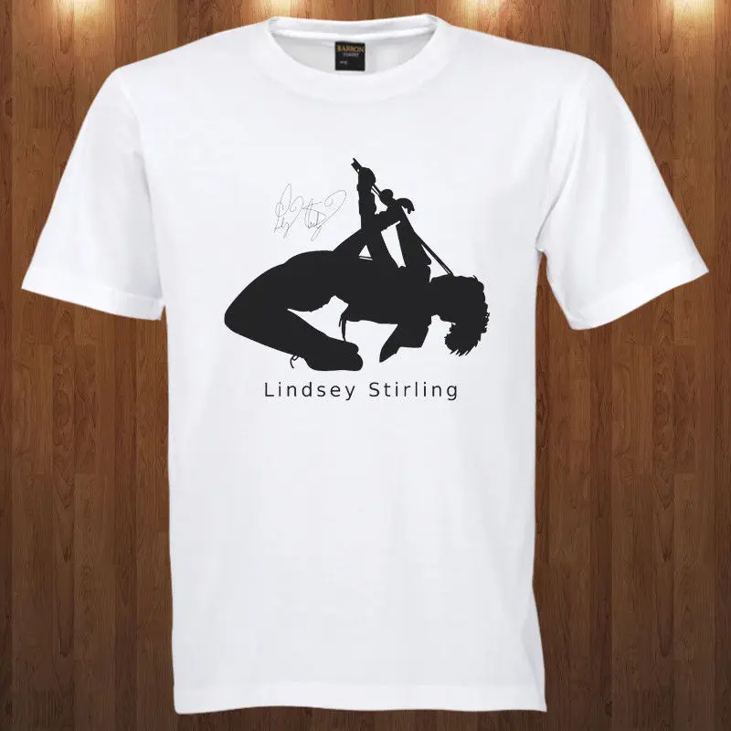 

Lindsey Stirling Tee Performance Artist Electronic S-3XL T-Shirt Tyler Ward Print T Shirt Men Summer Style Fashion Top Tee