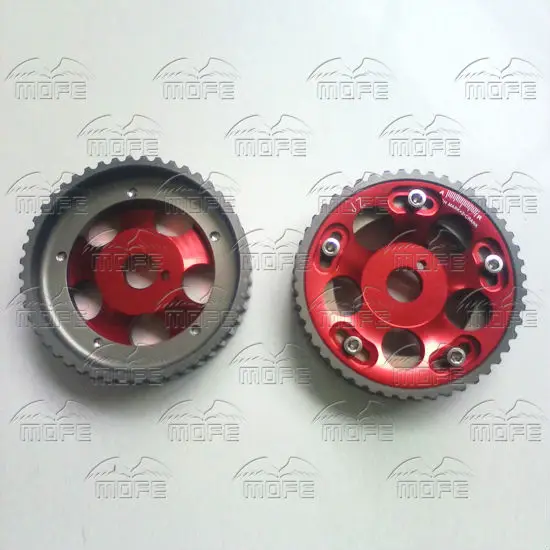 2PCS Pair Adjustable Cam Gear for Toyota Supra 2JZ Lexus GS300 IS300