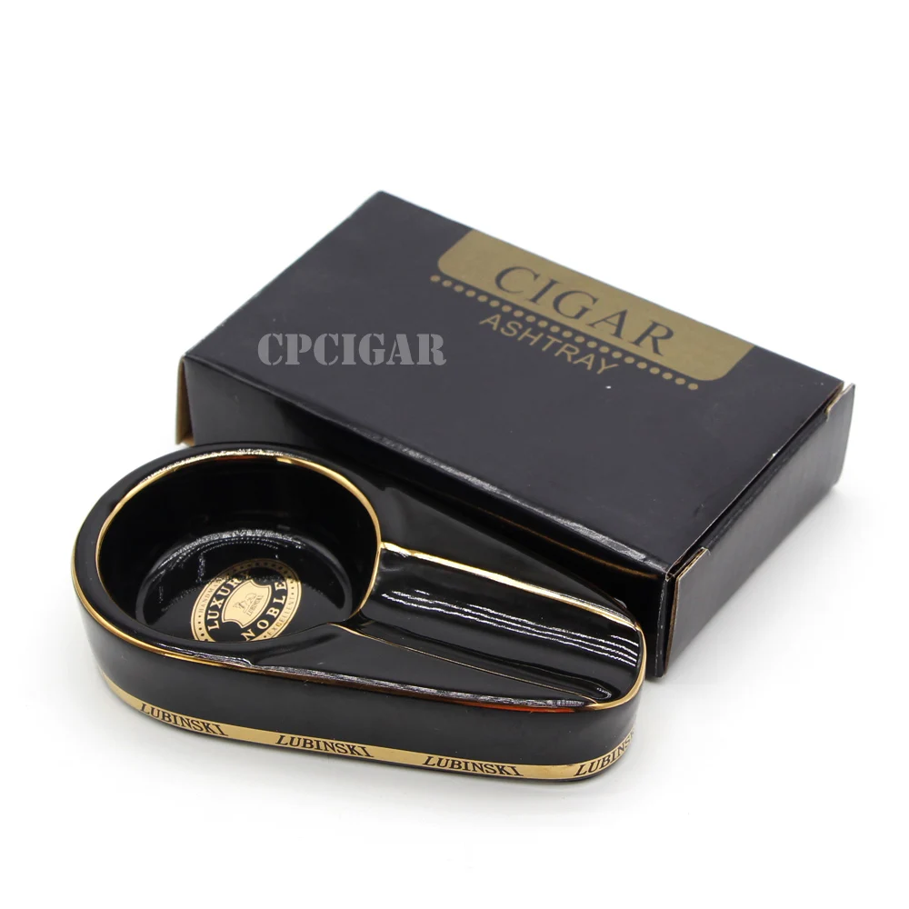 1 Cigar Holder Pocket Ashtray Classic Decorative Ashtray Portable