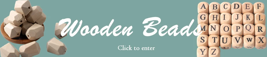 wooden beads