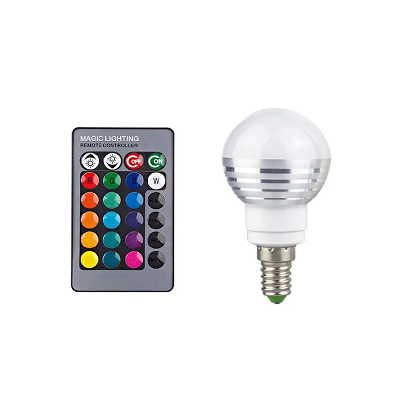 Светодиодная лампа RGB высокой мощности E27/GU10/MR16/E14 Диммируемый Точечный