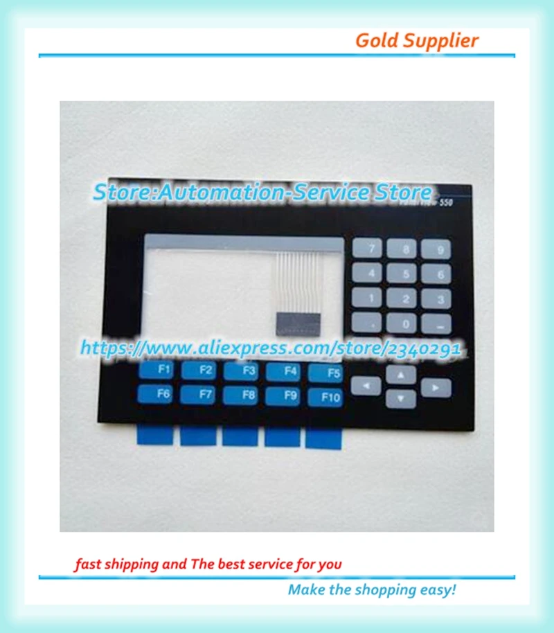 

New Thin Film Switch For 550 2711-B5A1 2711-B5A2